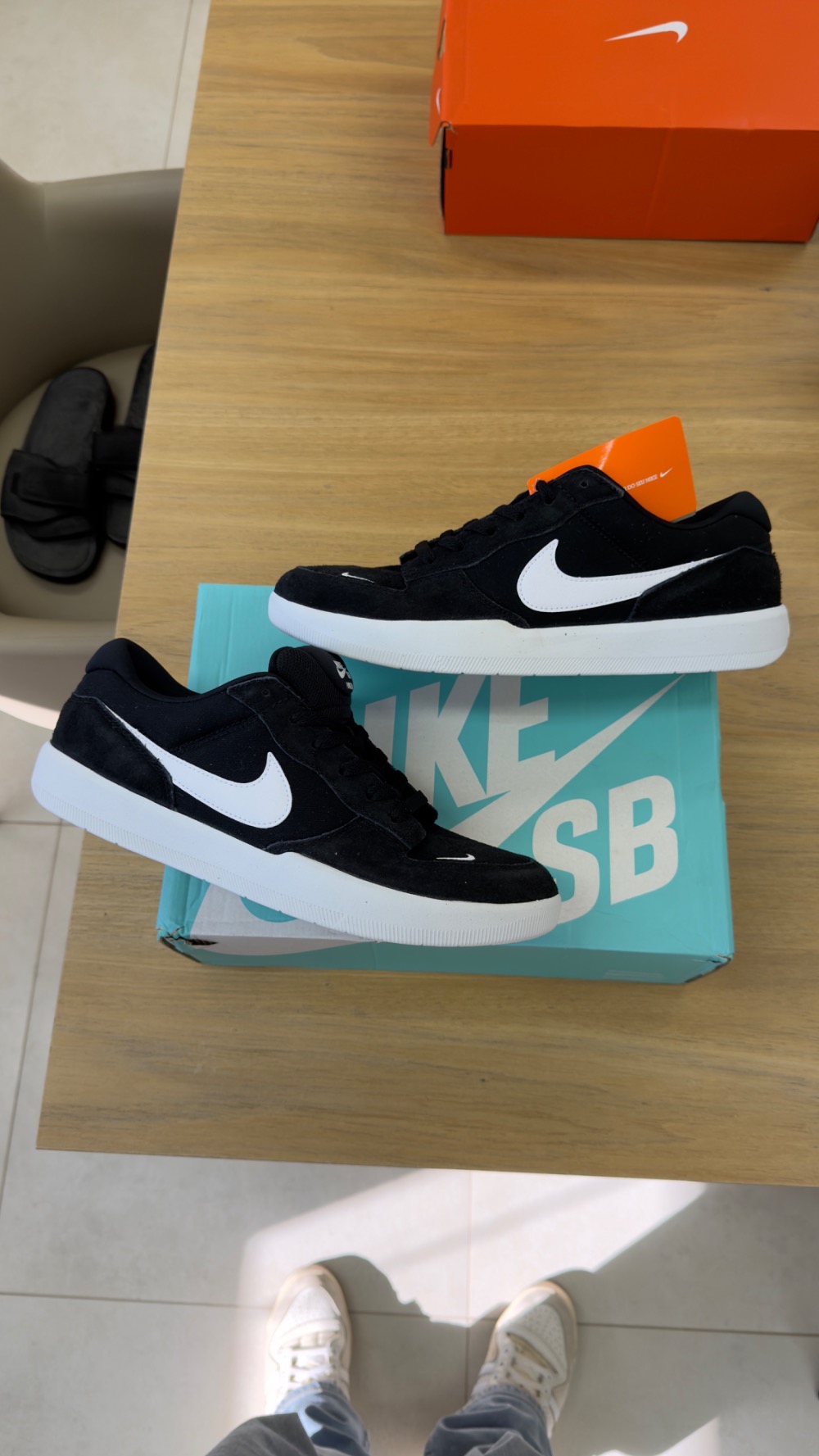 Nike SB Force 58 Black White