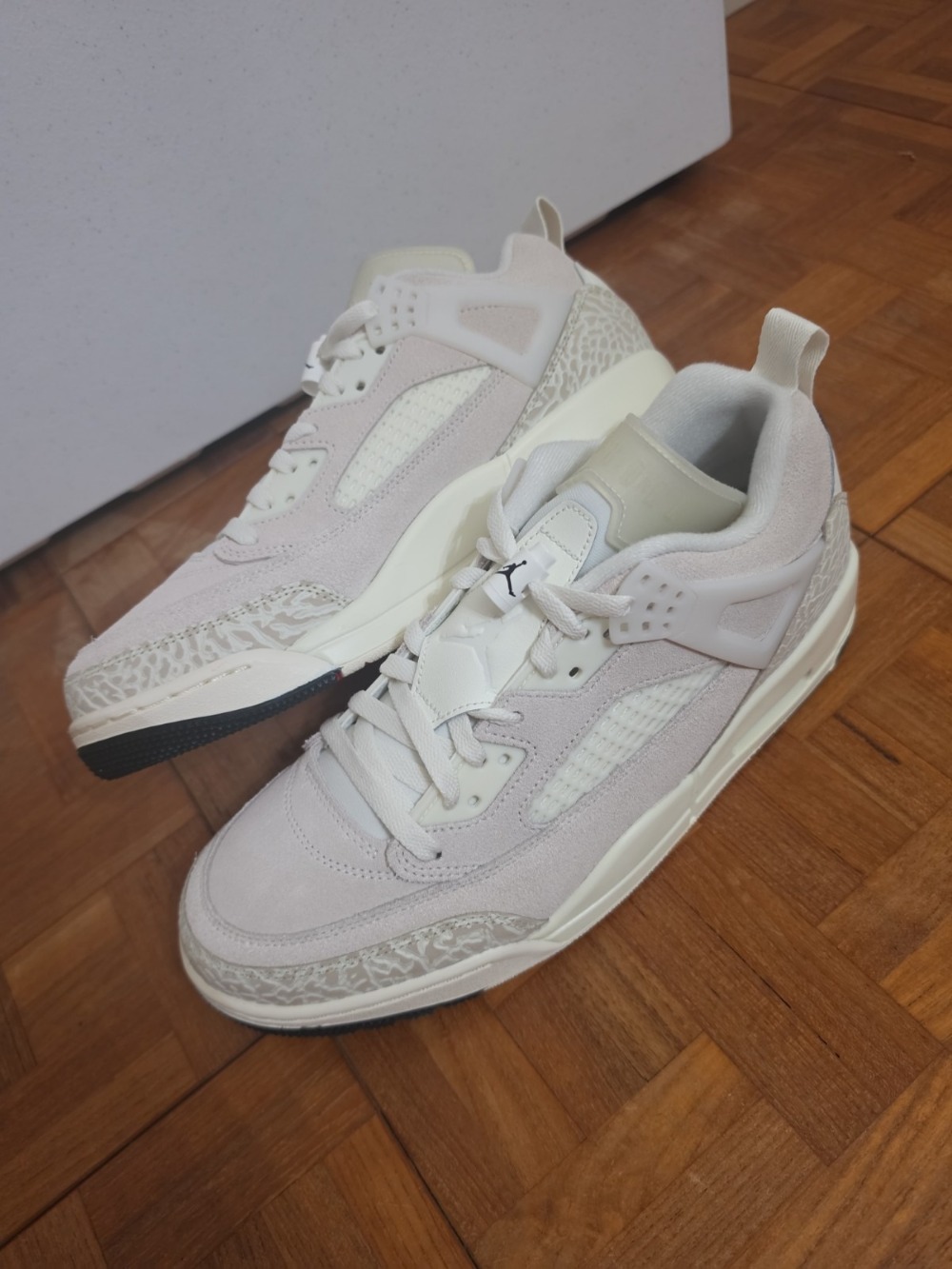 Air Jordan Spizike Low Sail Suede — 39 / 39.5 / 40 / 40.5 / 41 / 42 / 42.5 / 43 / 43.5 / 44, Novo