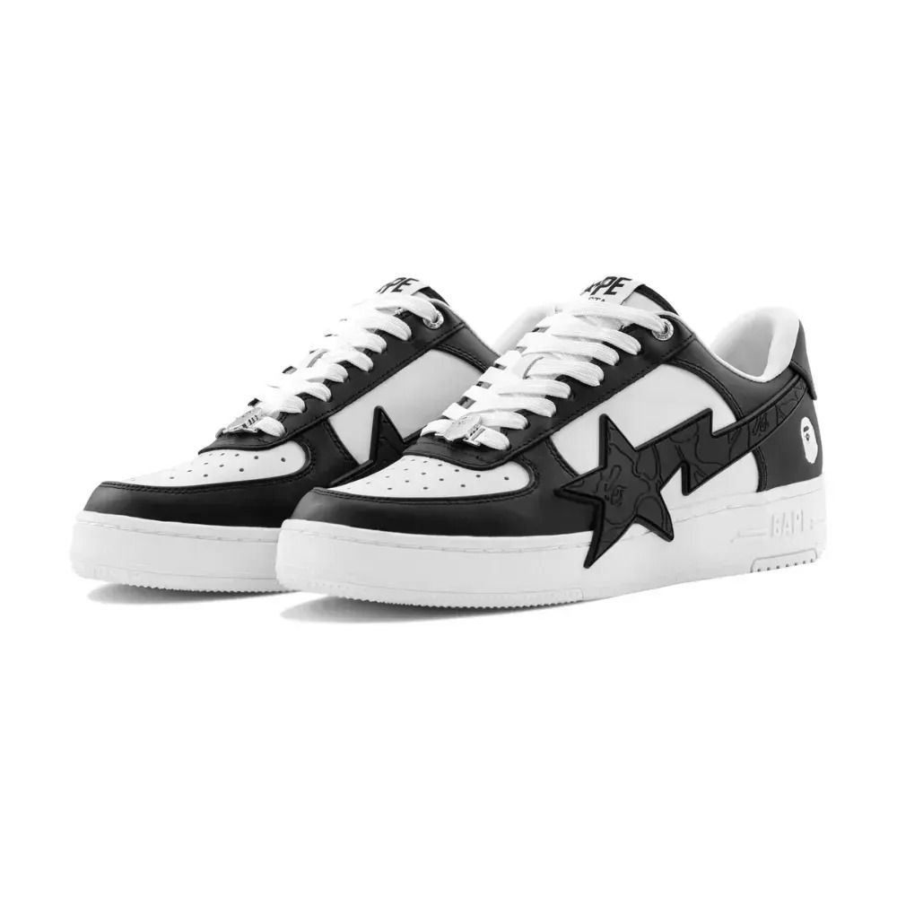 A Bathing Ape Bape Sta OS #2 Black — 38 / 39.5 / 40 / 40.5 / 41 / 42 / 43 / 44, Novo
