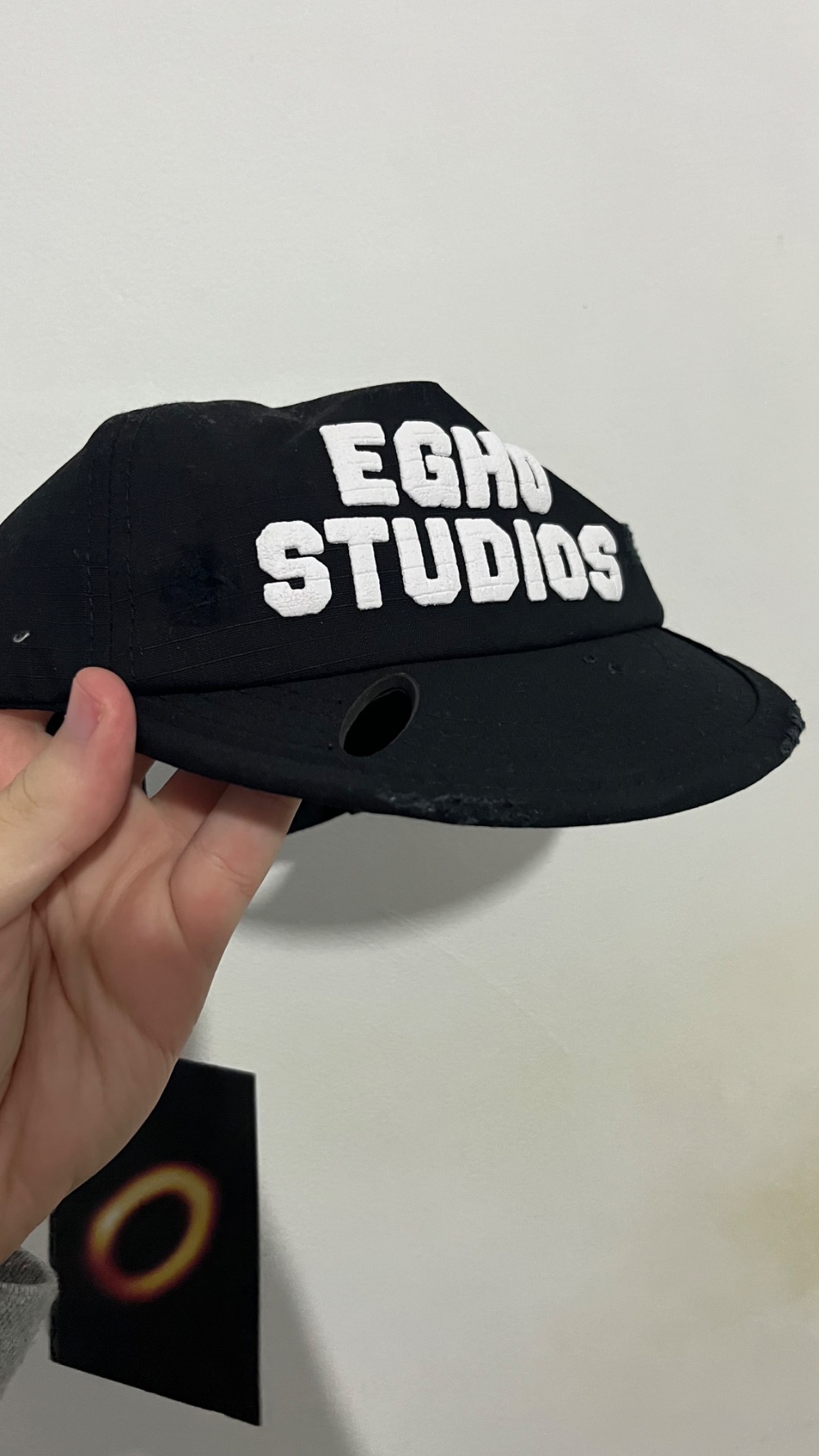 Boné Egho Studios Hunter Cap Carvão