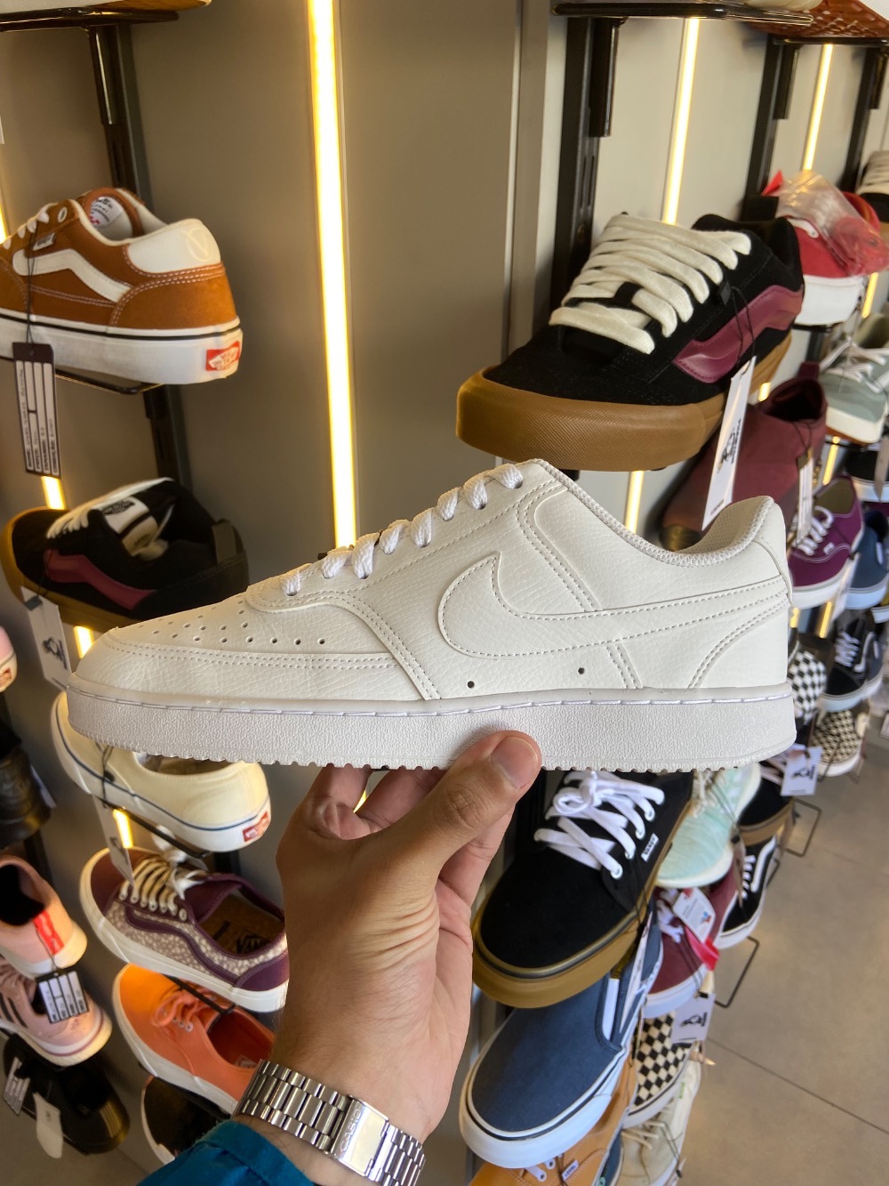 Nike Court Vision Low White Feminino