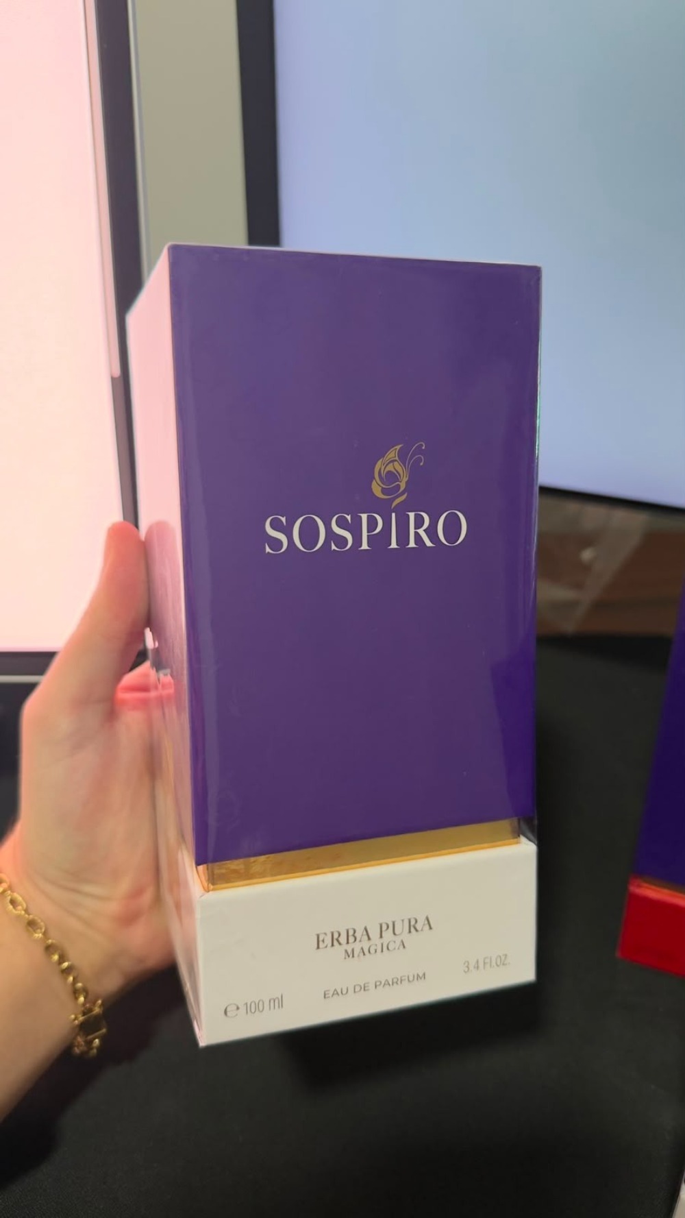 Perfume Sospiro Internacional Erba Pura Magica 100ml — único, Novo