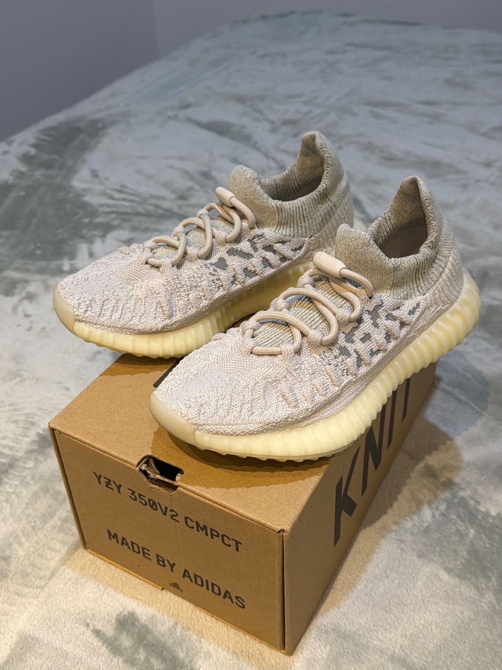 Yeezy 350 V2 CMPCT Slate Bone