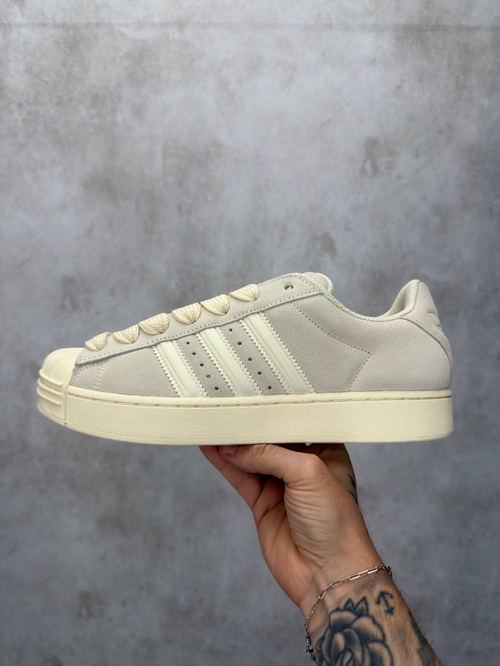 adidas Superstar II Beige — 34 / 35 / 36 / 37 / 38 / 39 / 40 / 41 / 42, Novo