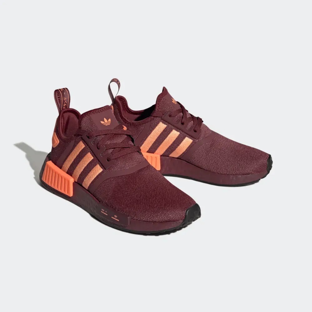 adidas NMD_R1 Shadow Red Beam Orange Core Black — 34, Novo