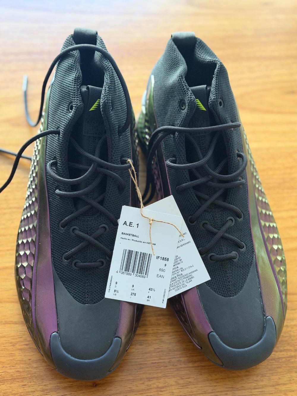 adidas AE 1 The Future Core Black Carbon