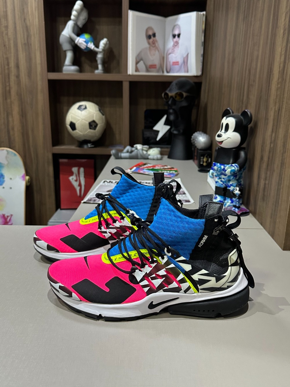 ACRONYM x Nike Air Presto Mid Racer Pink