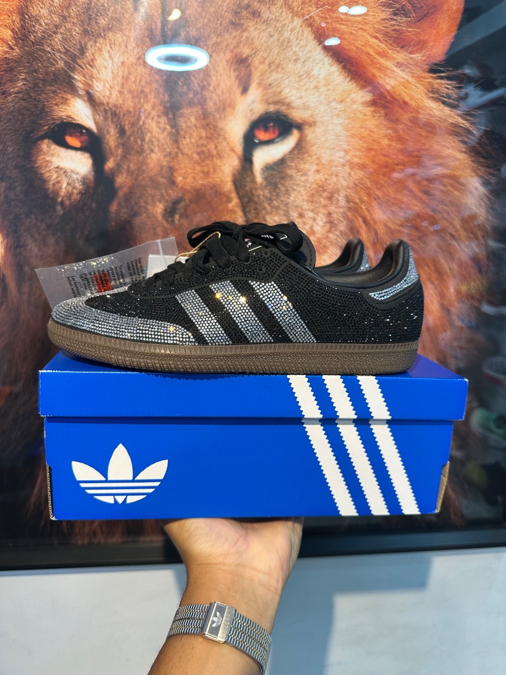 adidas Samba OG Core Black Cloud White — 37, Novo