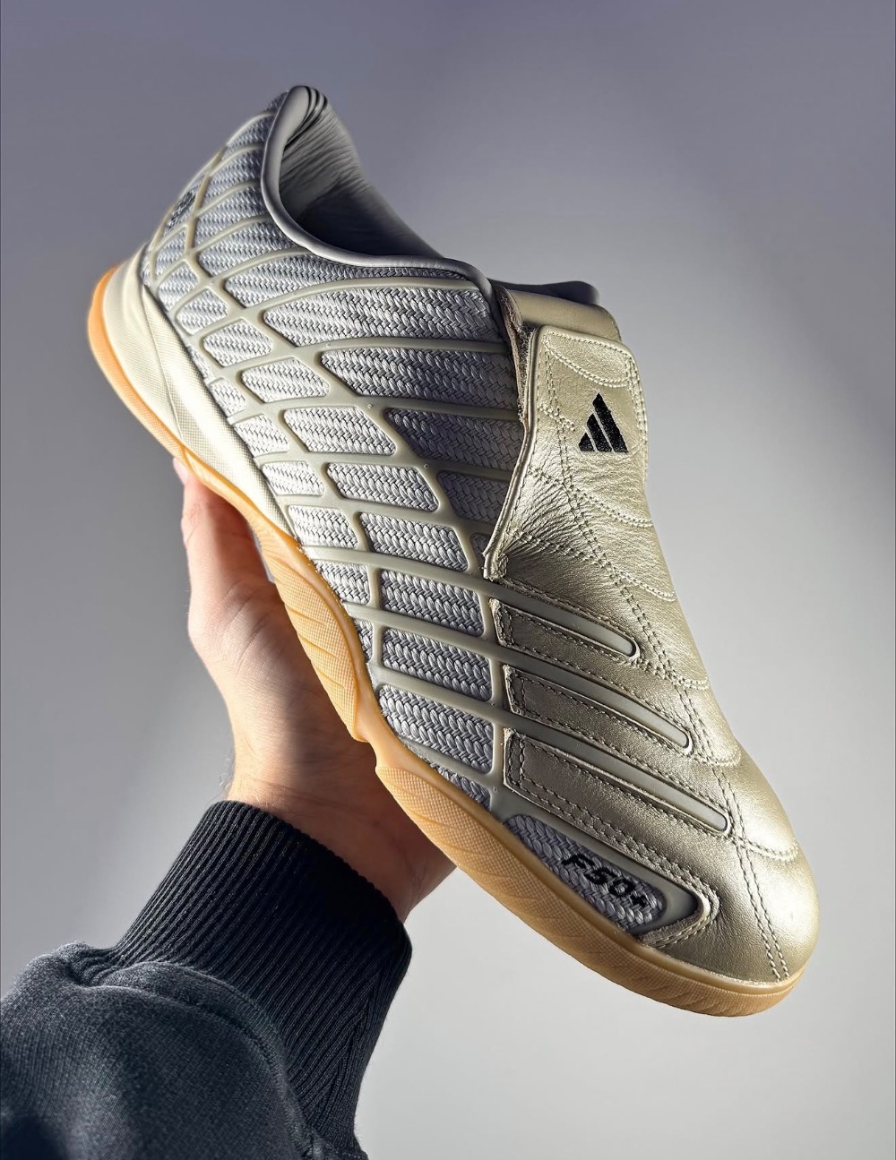 adidas F50 Sala SP Consortium Silver Clear Granite Cream White