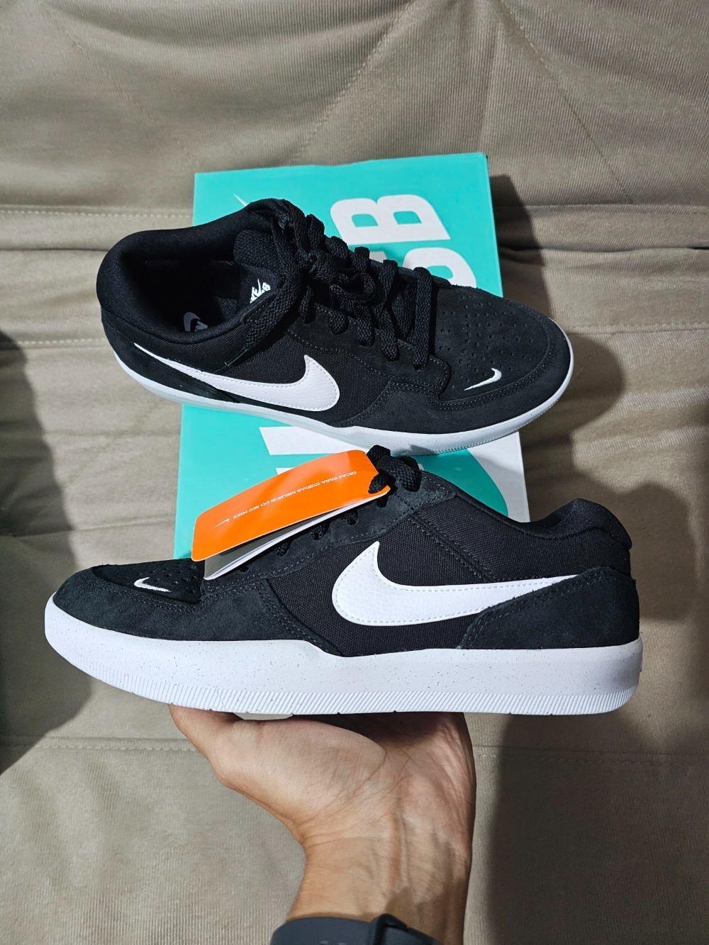 Nike SB Force 58 Black White