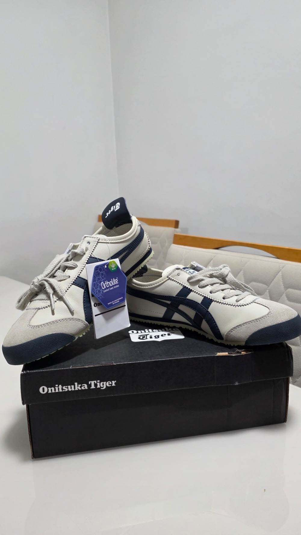 Onitsuka Tiger México 66 Brich Peacoat Bege