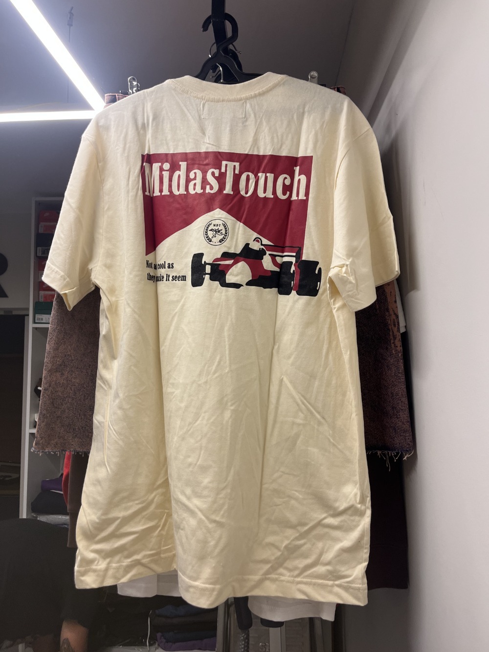 Camiseta Midas Touch Marlmidas Off White — P, Novo