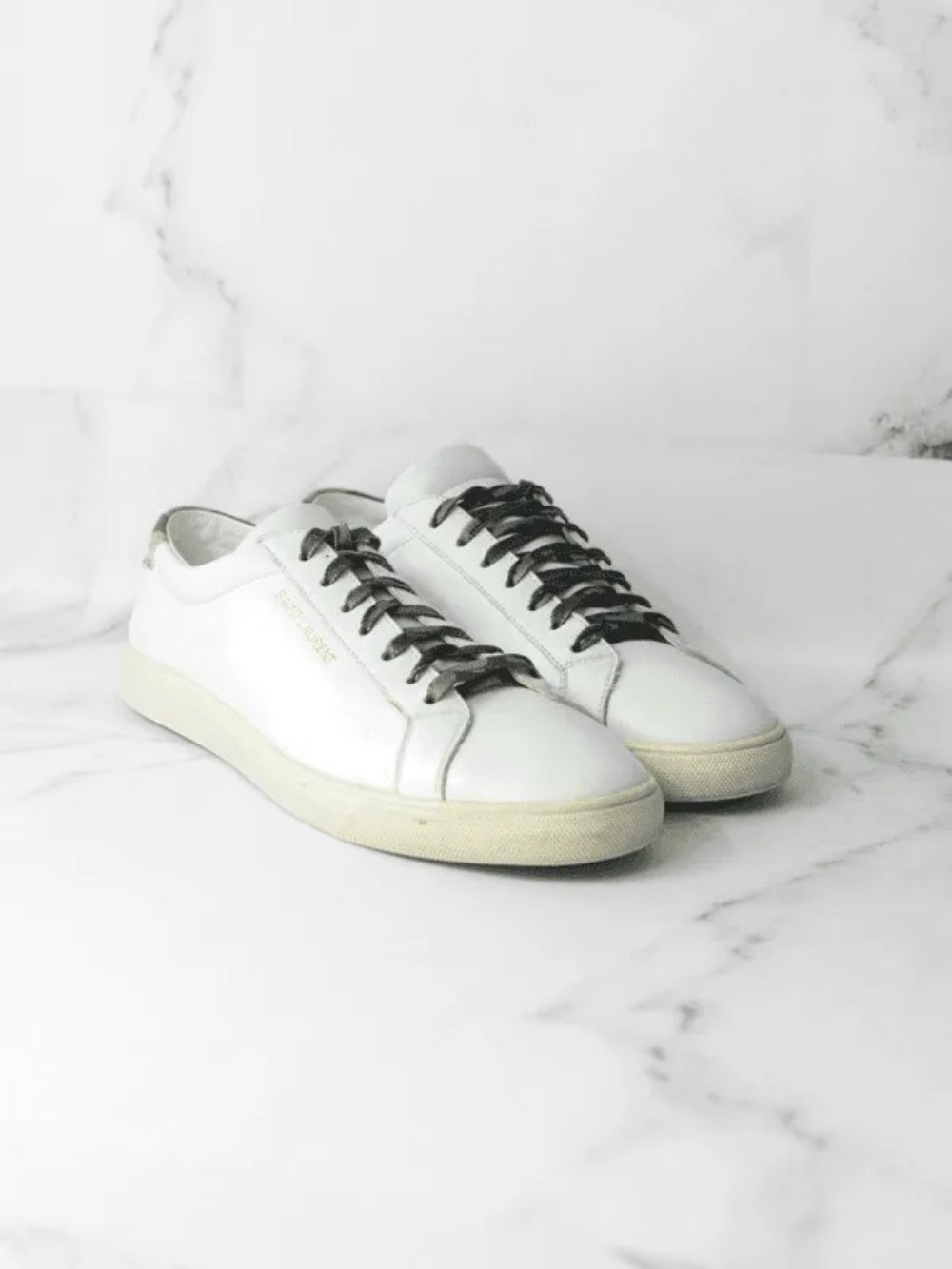 Tênis Yves Saint Laurent Andy Camo Branco