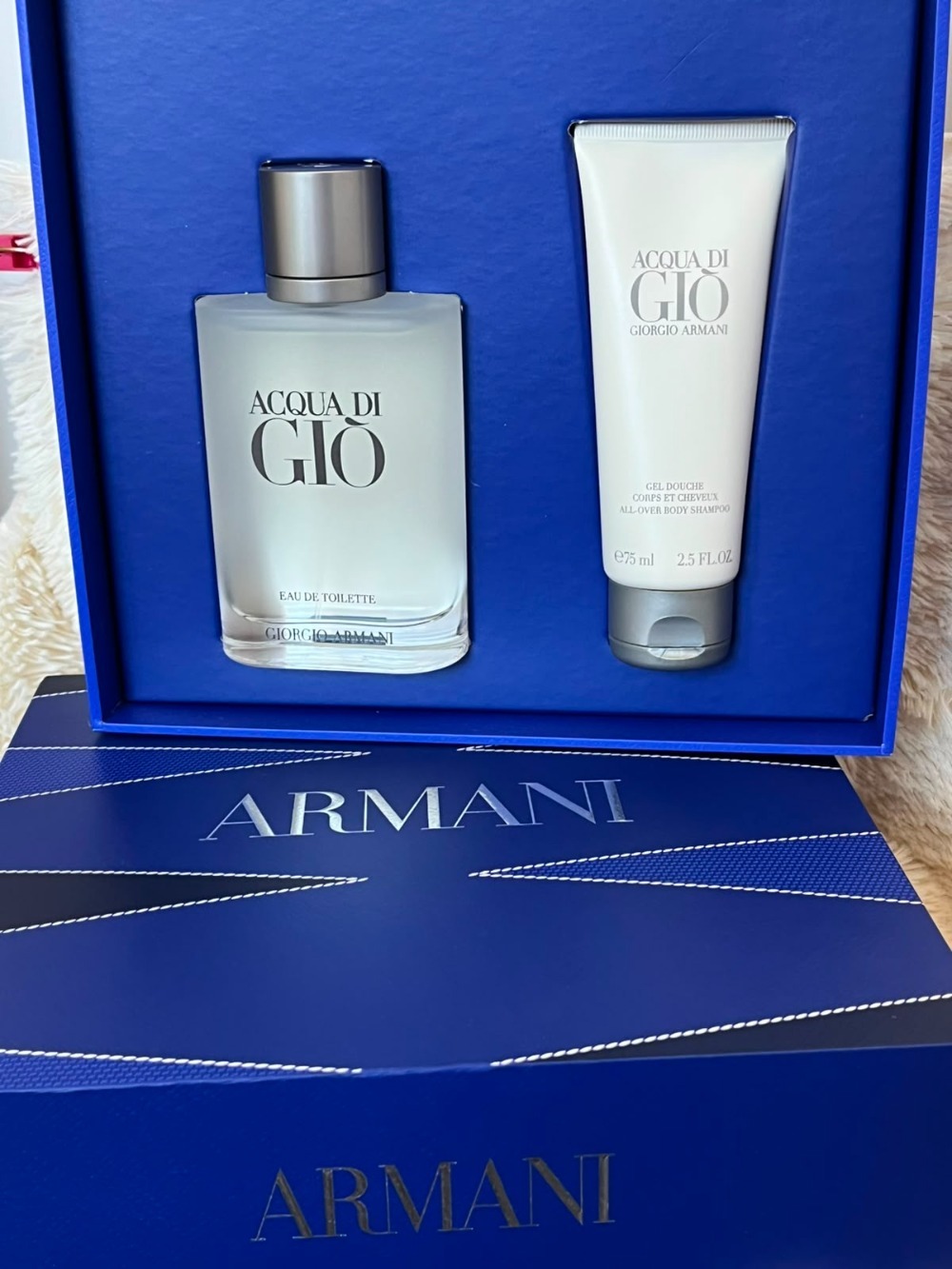 kit Acqua Di Gio Giorgio Armani Masculino Eau de Toilette 100ml