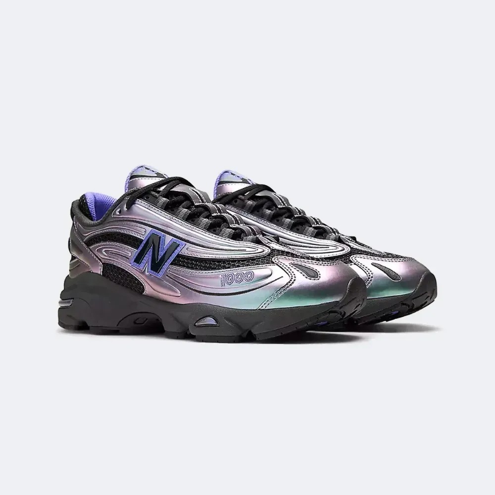 New Balance 1000 Faded Black Electric Indigo — 36, Novo