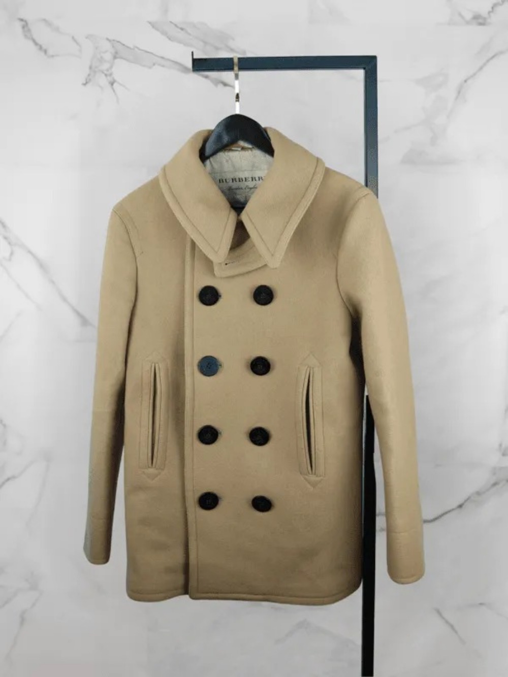 Casaco Burberry Basic Bege
