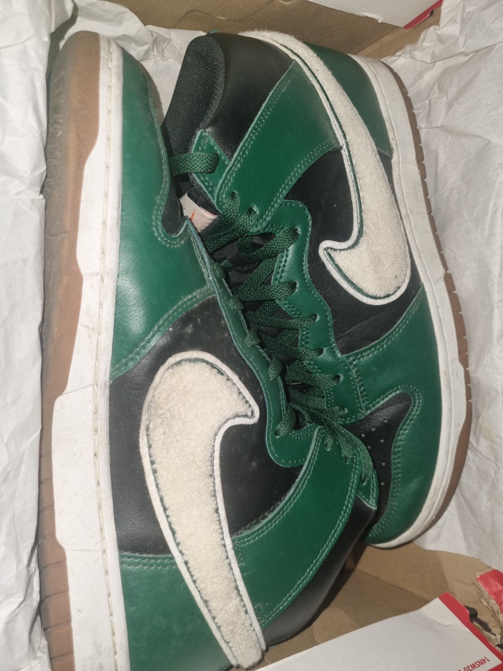 Nike Dunk High University Chenille Swoosh