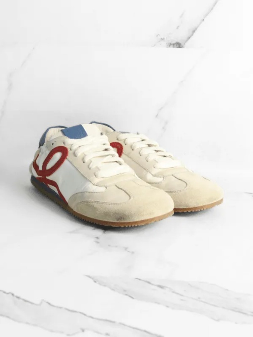Tênis Loewe Ballet Runner 2.0 Azul/Vermelho/Branco