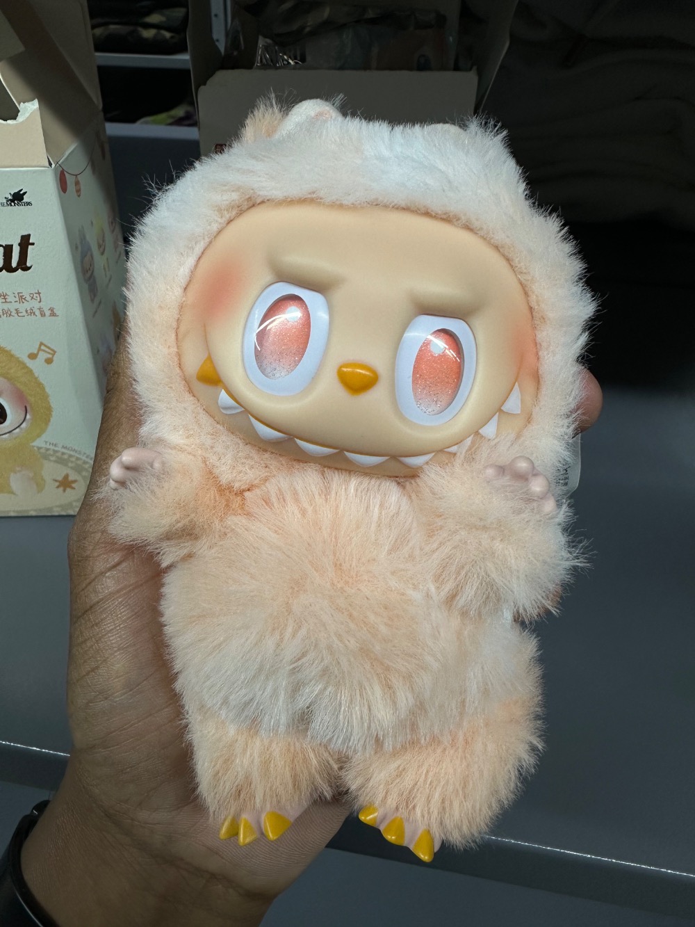 Pop Mart Labubu The Monsters Big into Energy Series Happiness Vinyl Plush