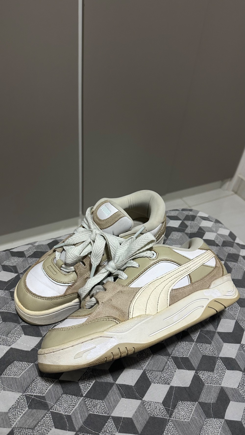 Puma-180 Beige Yellow