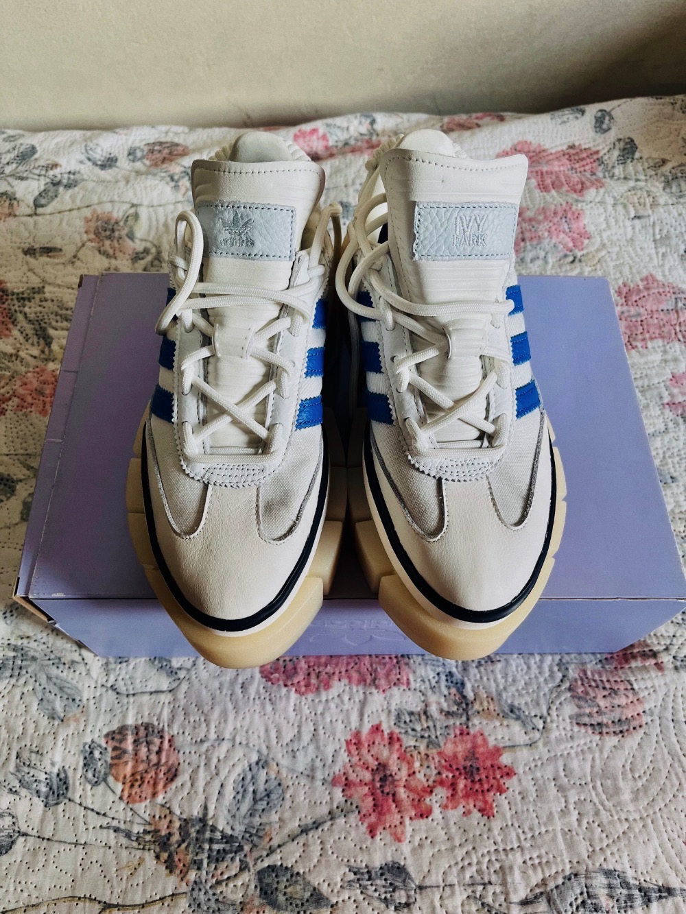 Ivy Park x Adidas Super-Sleek Glow Blue — 38, Usado