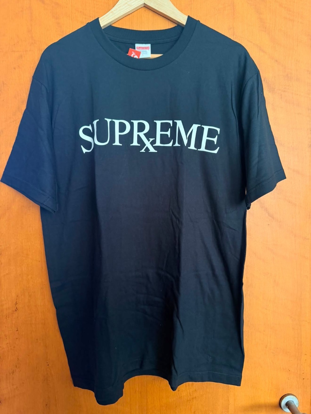Camiseta Supreme RX Black FW25-W17 — G, Novo