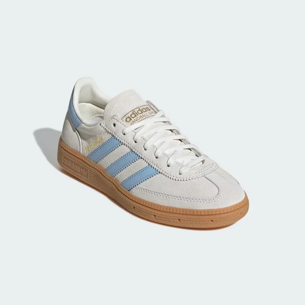 adidas Handball Spezial Off White Clear Sky Gum Infantil — 34 / 35 / 36 / 37 / 38, Novo