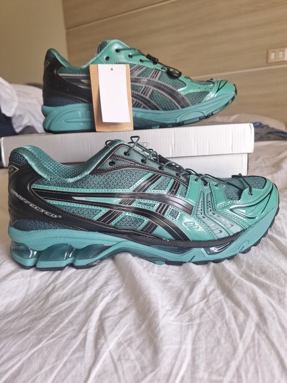 Unaffected x Asics Gel-Kayano 14 Posy Green