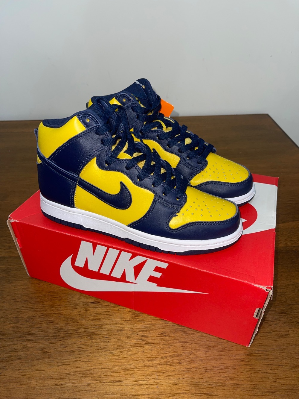 Nike Dunk High Michigan Maize & Blue