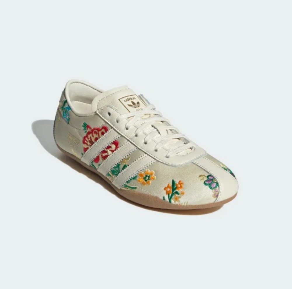 adidas Tokyo Crew White Floral Embroidery