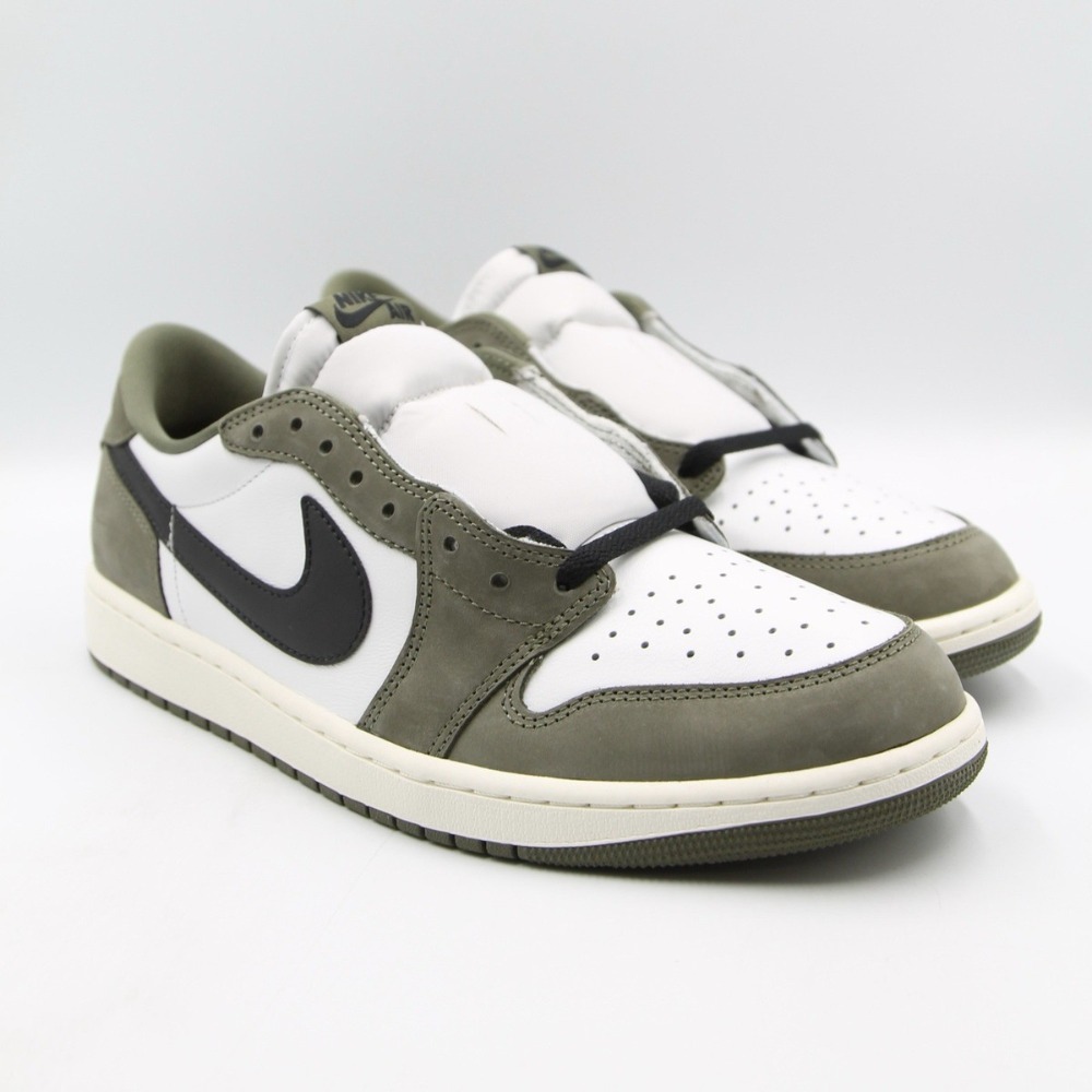 Air Jordan 1 Low OG Medium Olive — 43, Novo