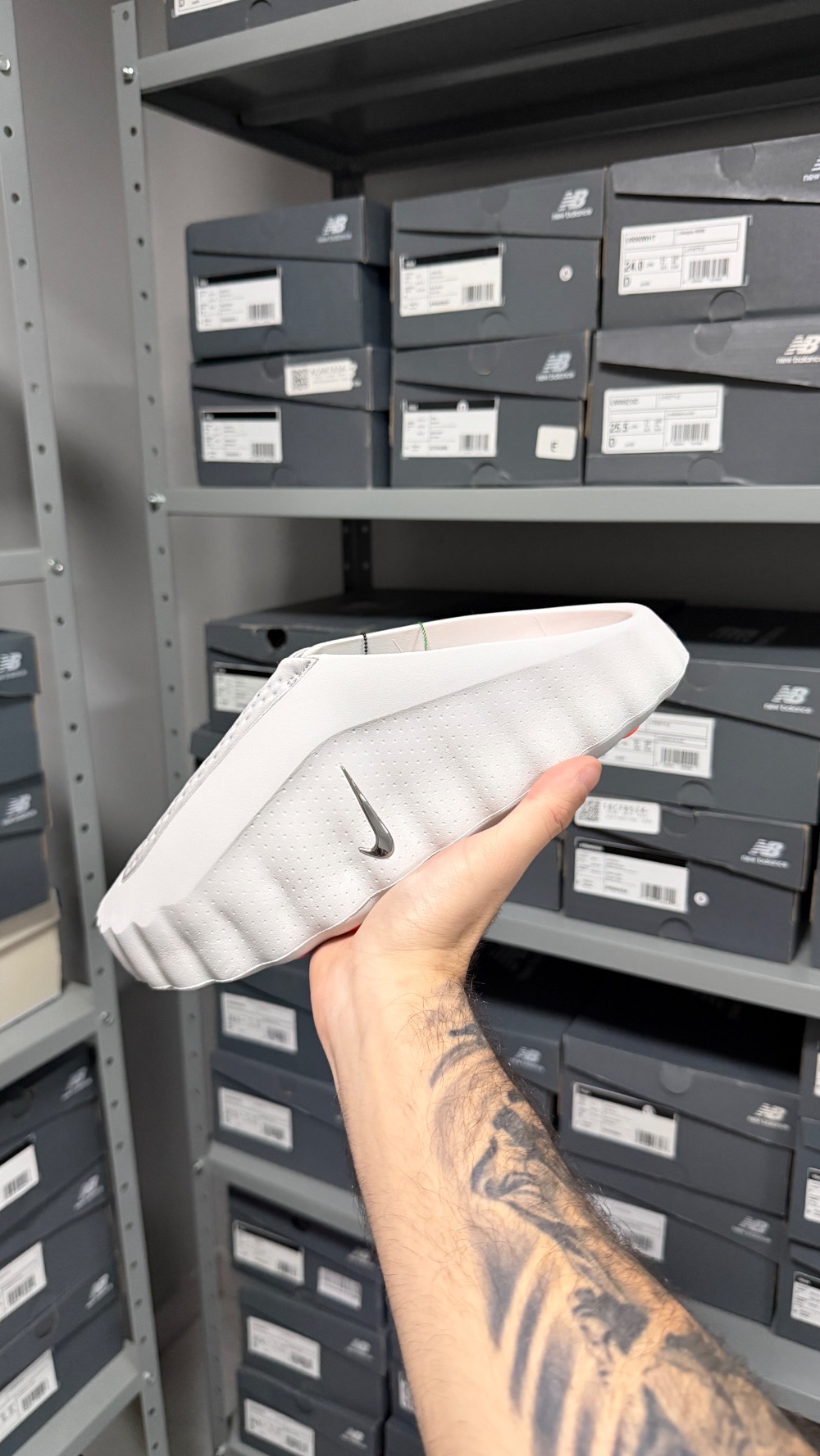 Nike Mind 001 Slide Light Smoke Grey — 41, Novo