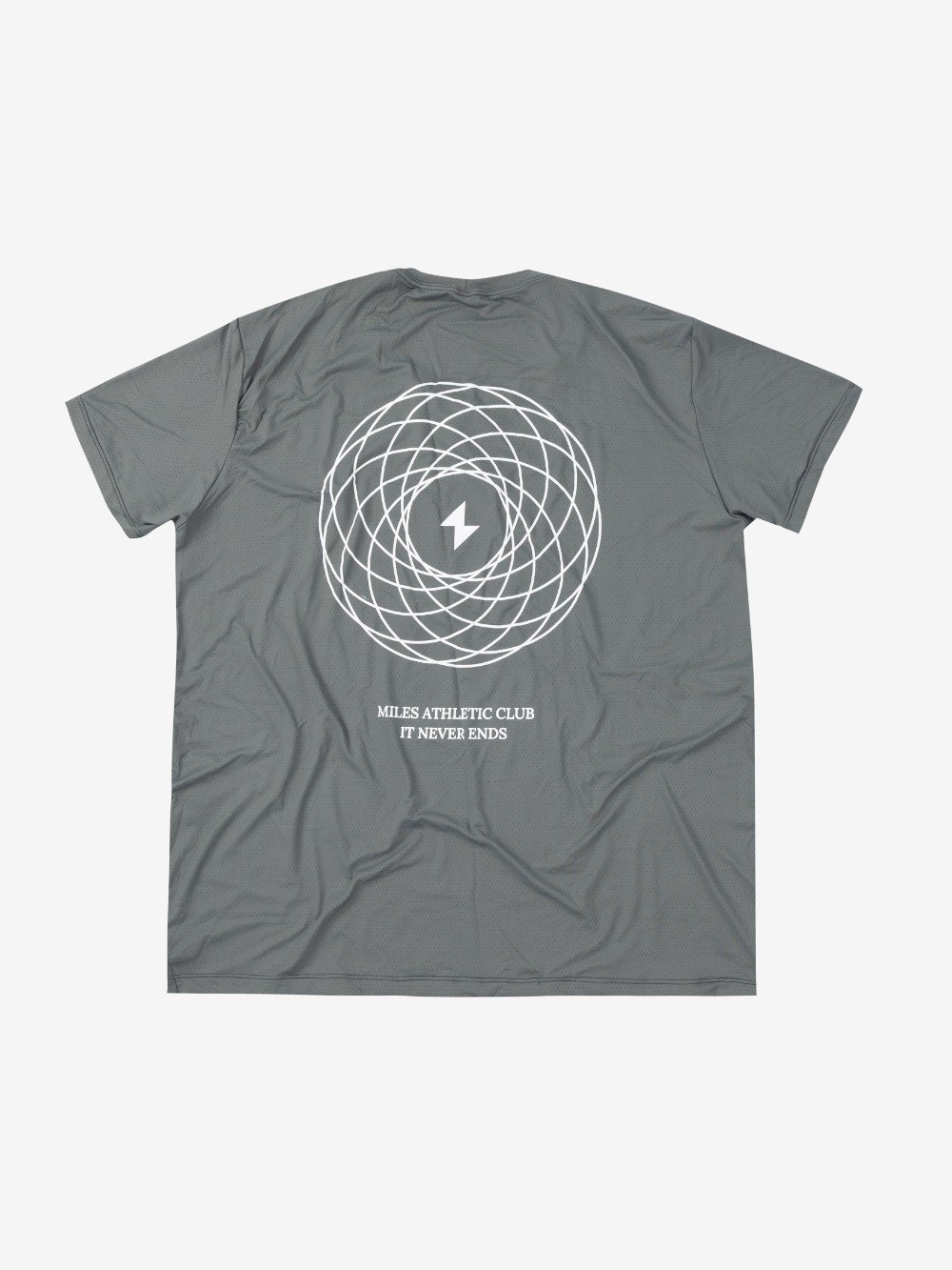 Camiseta Miles Athletic Club Running Ends Gray