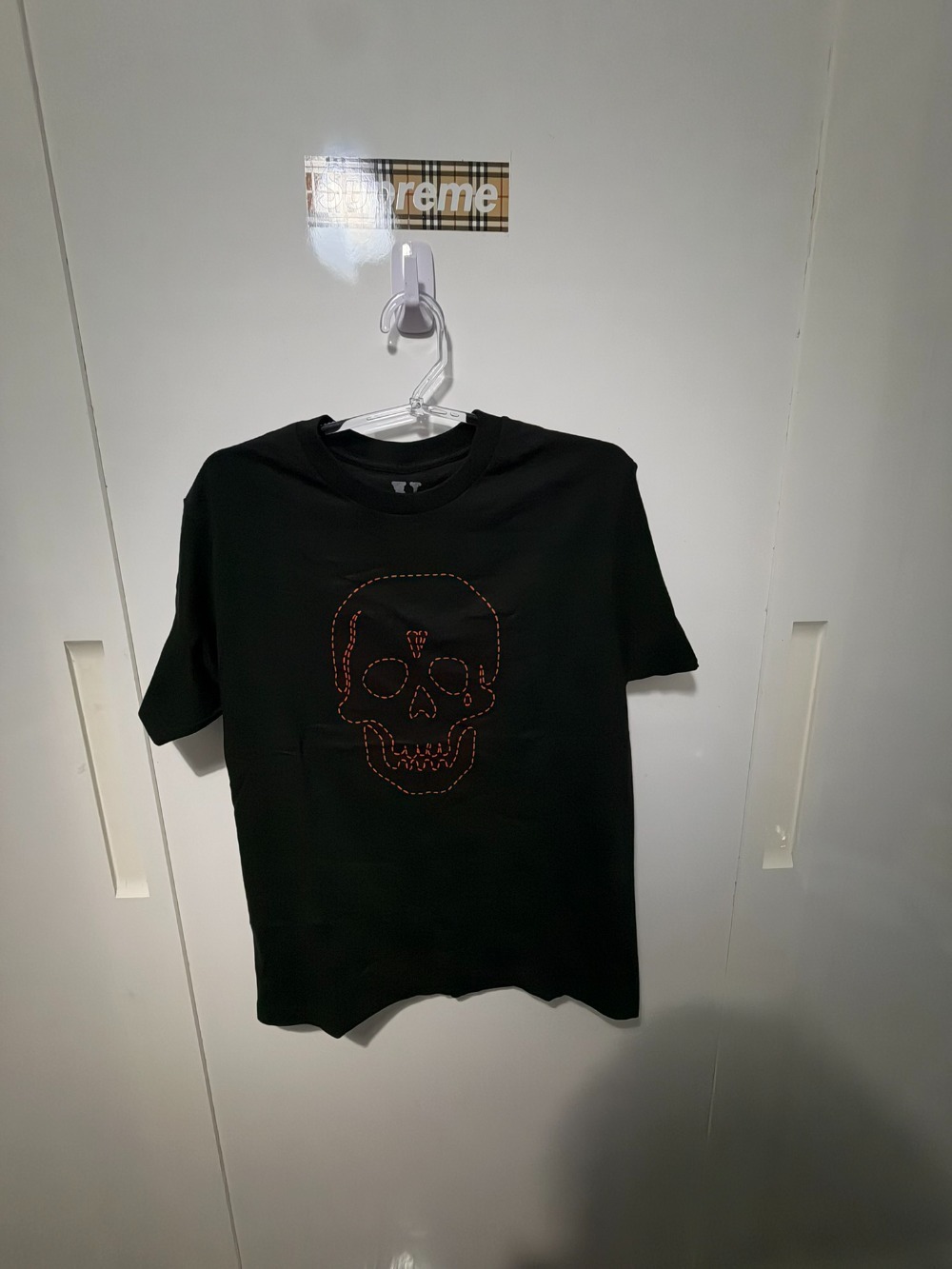 Camiseta Vlone Caveira Vermelhag