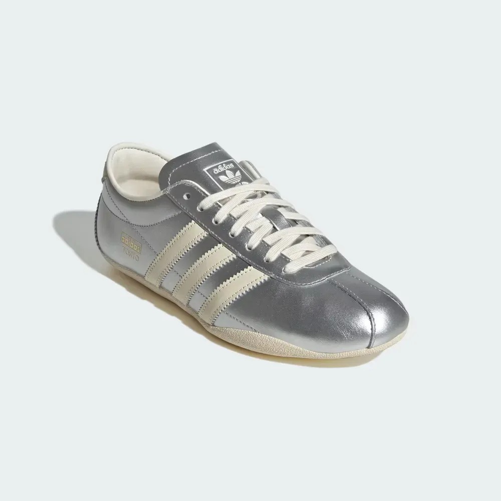 adidas Tokyo Silver Metallic Cream White