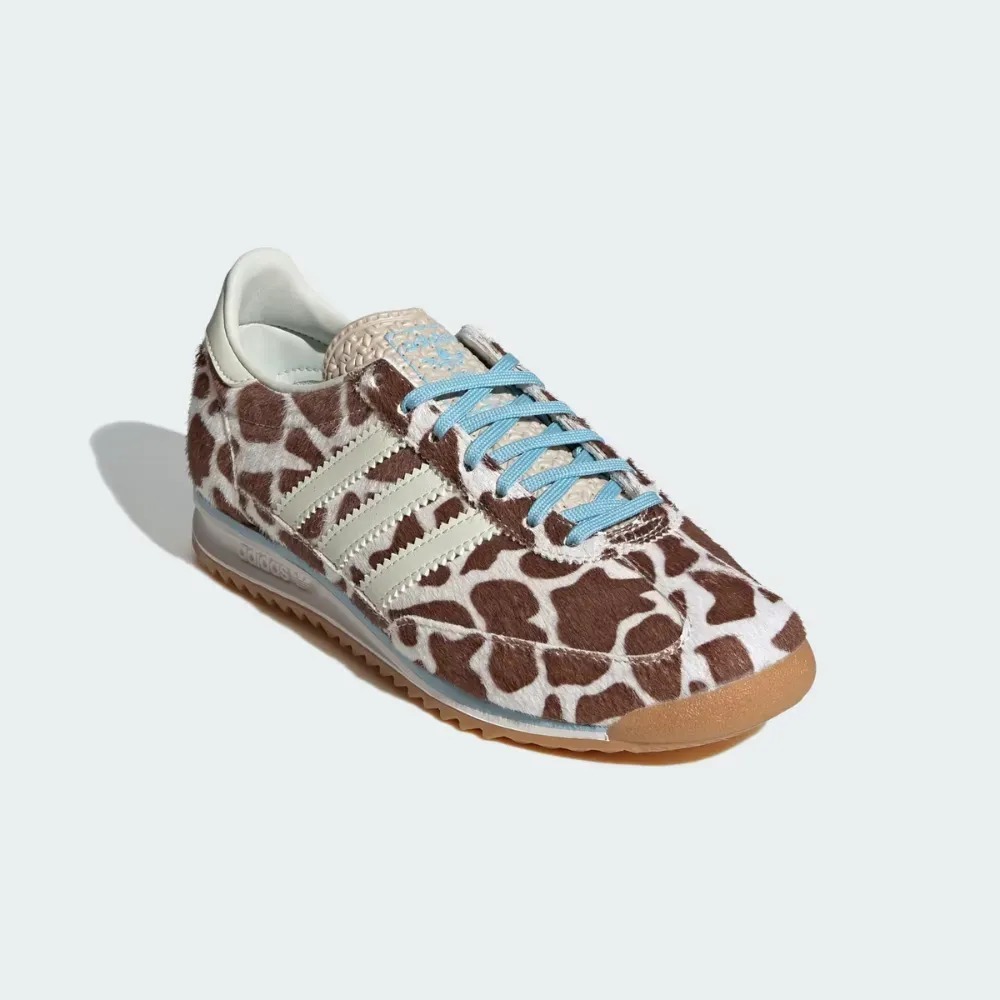 adidas SL 72 OG Giraffe Crystal Linen Ivory Off White Feminino — 36, Novo