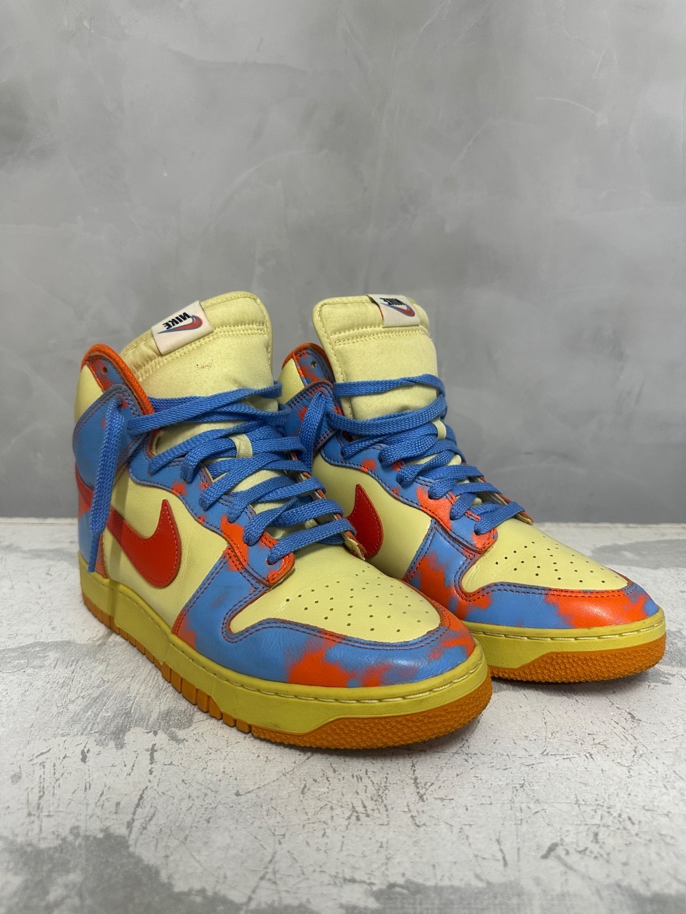 Nike Dunk High 1985 Orange Acid Wash
