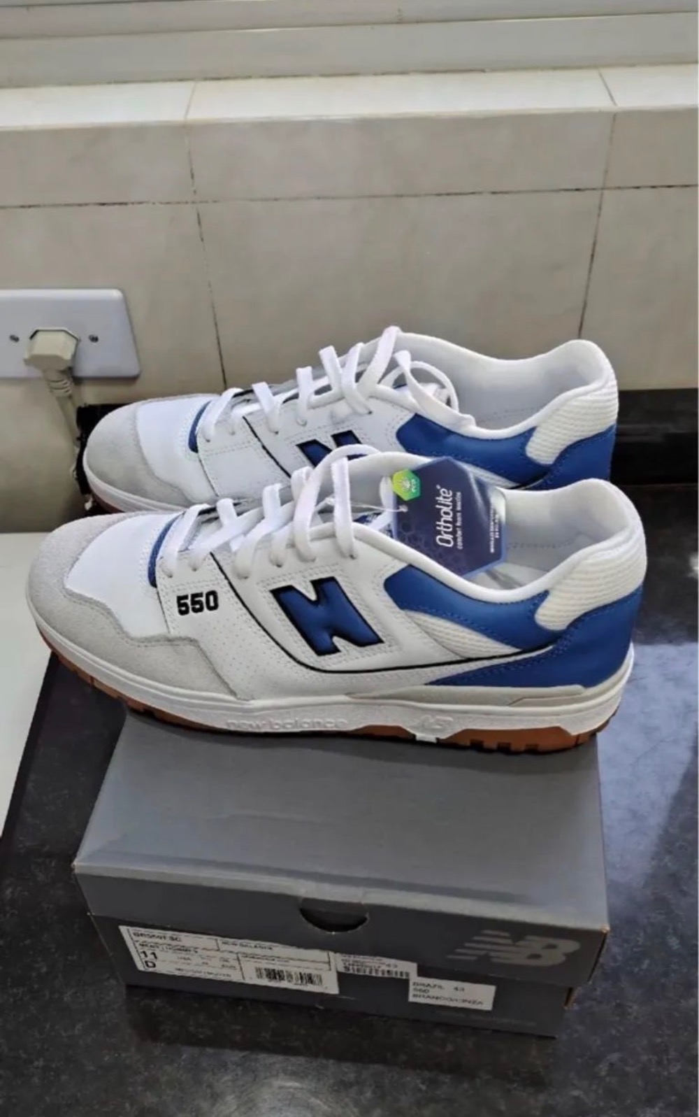 New Balance 550 White Blue