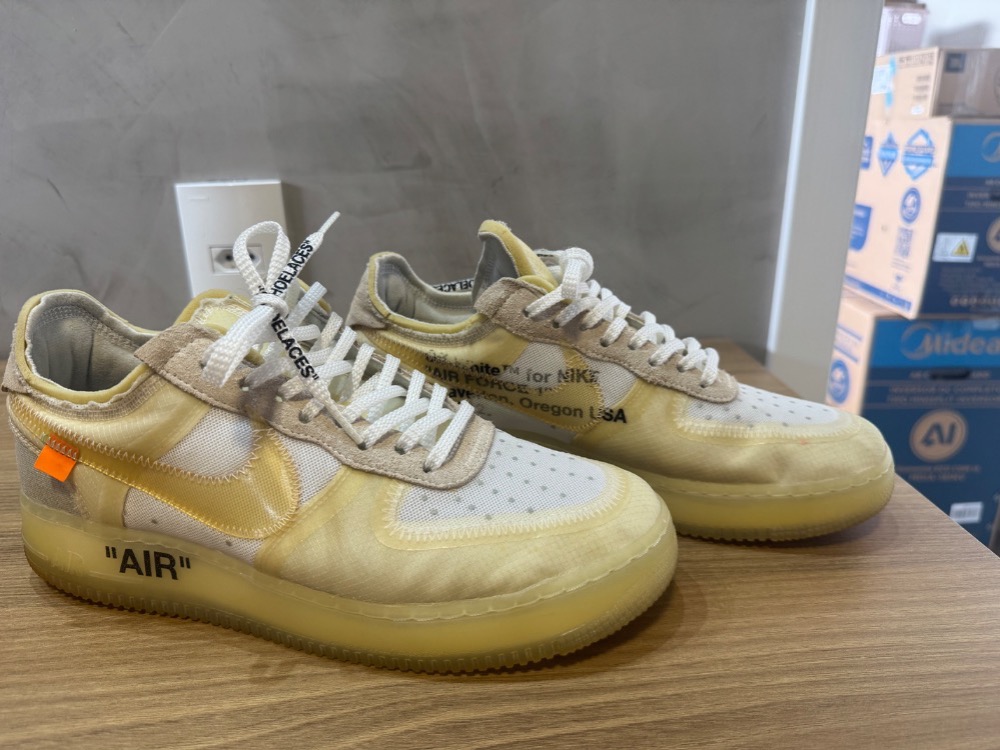 Off-White x Nike Air Force 1 Low The Ten — 41, Usado