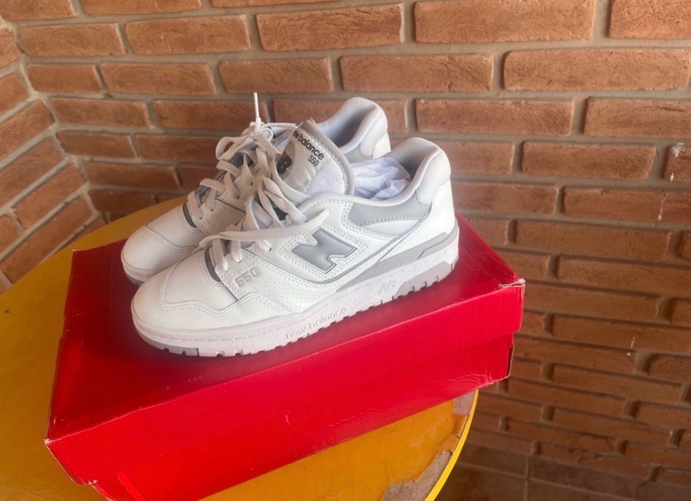 New Balance 550 White Gray