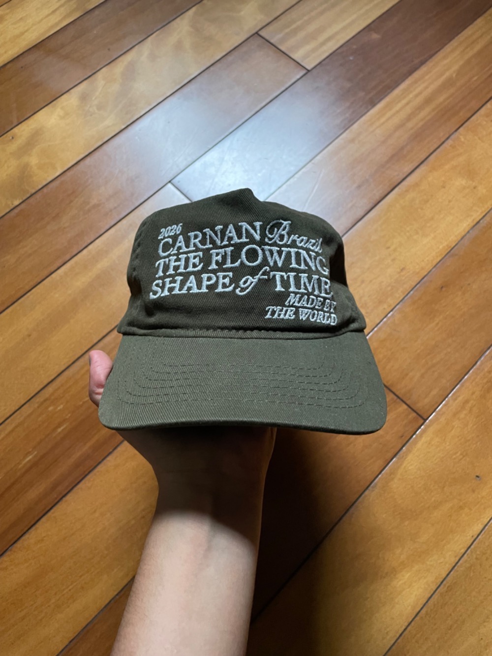 Boné Carnan Title Washed Green