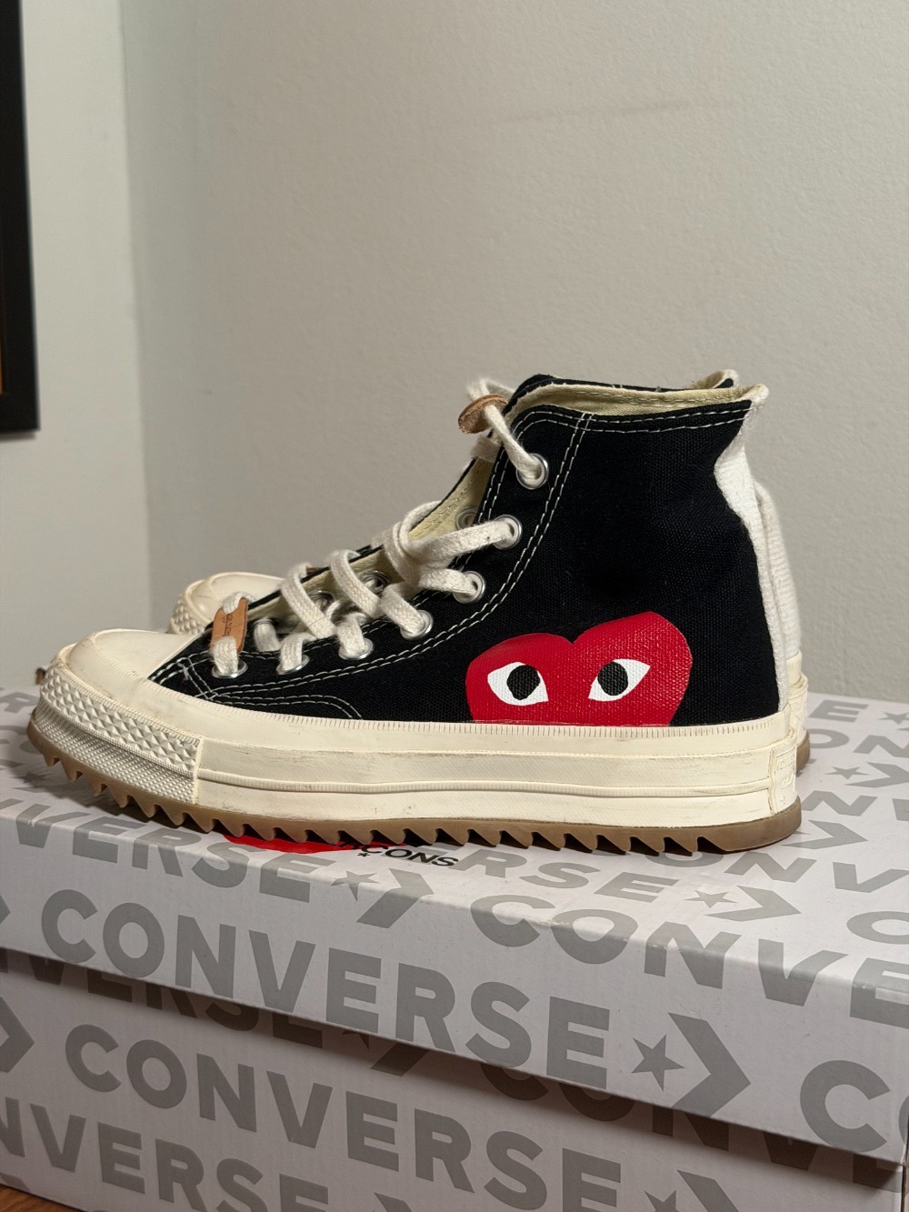 Comme des Garçons PLAY x Converse Chuck 70 Black