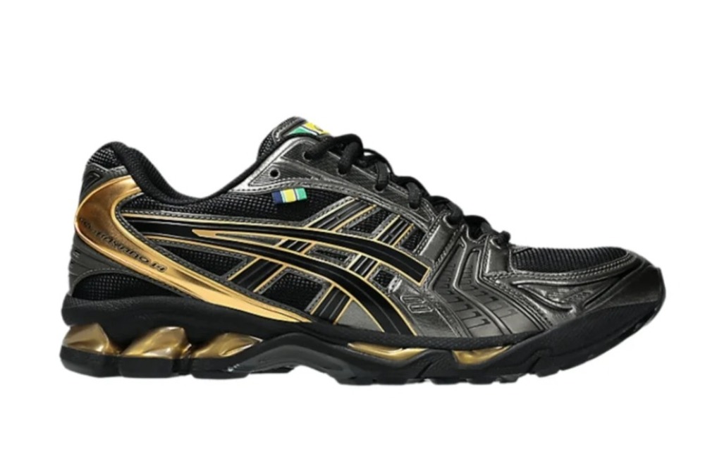 Senna x Asics Gel-Kayano 14 Black Gold
