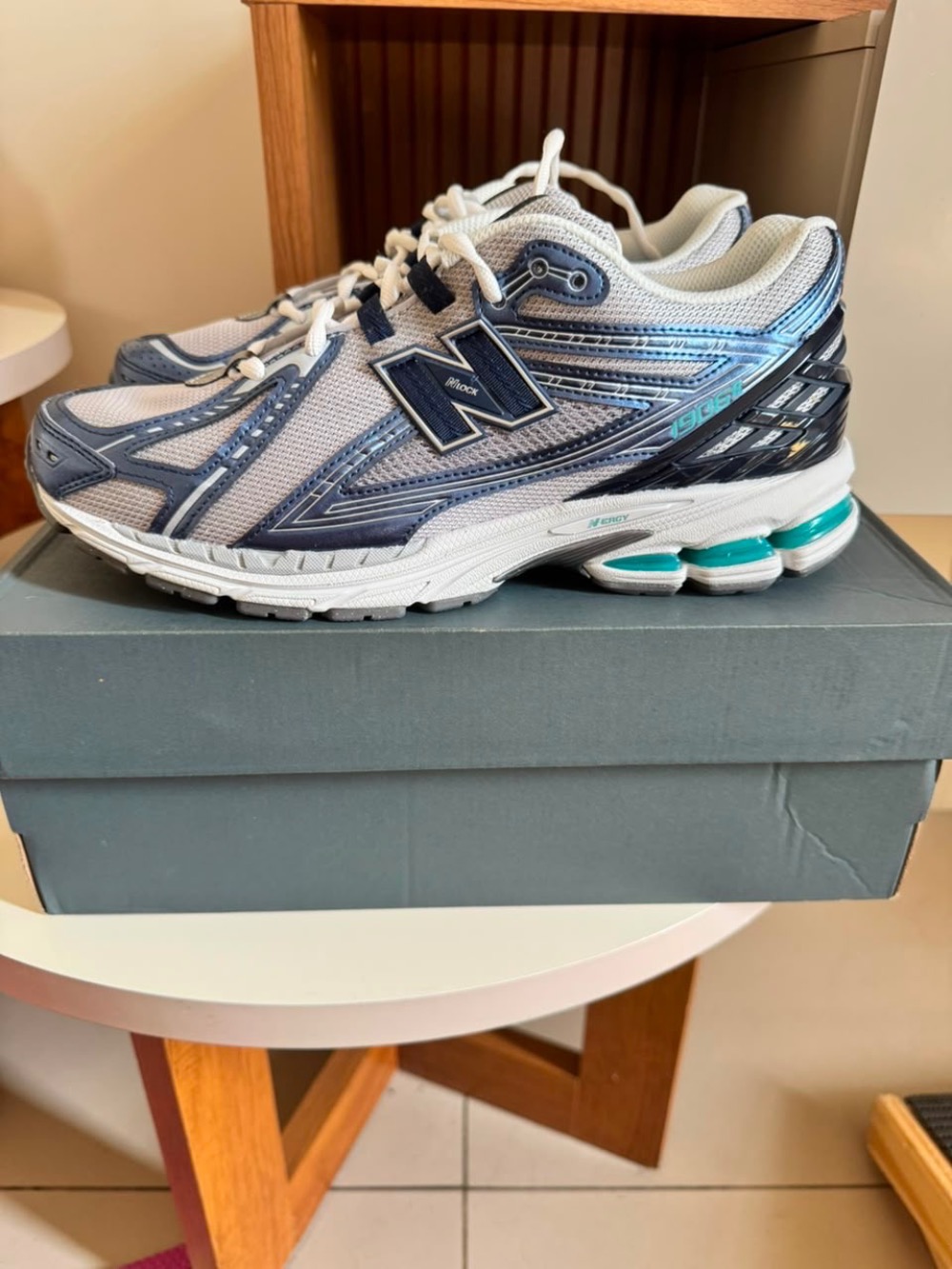 New Balance 1906R Navy Raincloud Faded Teal