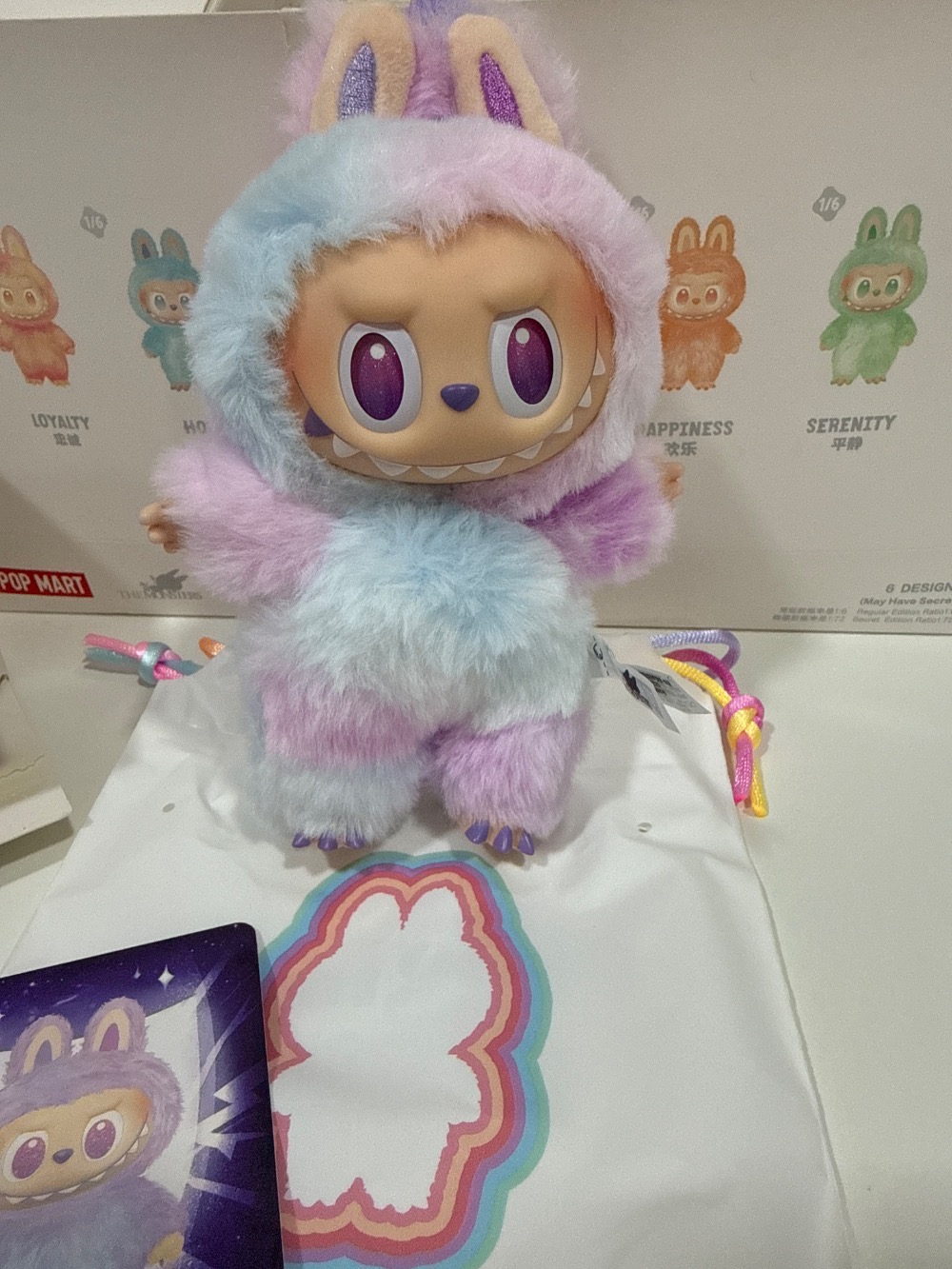 Pop Mart Labubu The Monsters Big into Energy Series Luck Vinyl Pendant