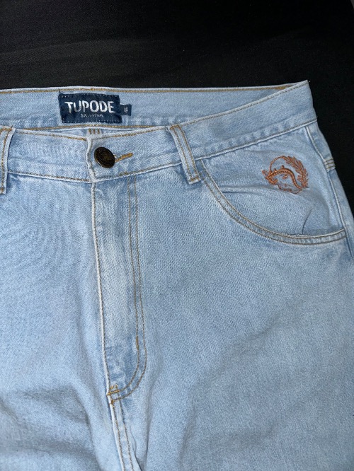 Calça TUPODE Jeans 678 Sky Original - Tam. 46