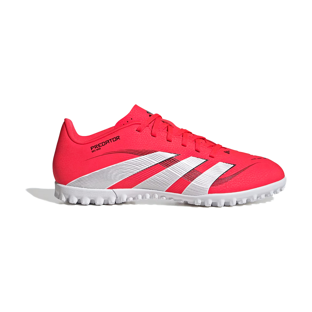 Chuteira adidas Predator Club Society Lucid Red Cloud White