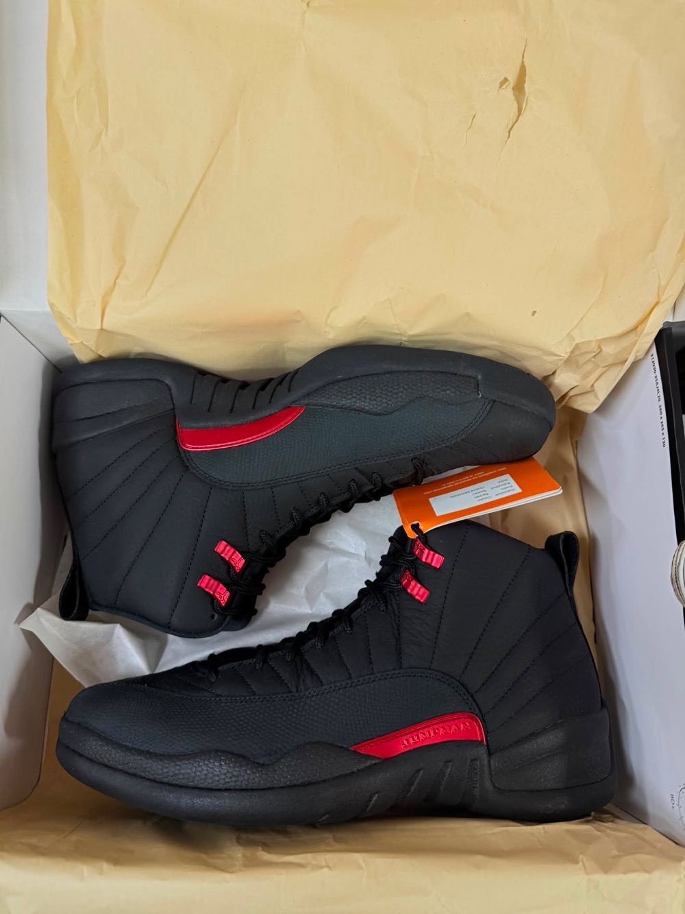 Air Jordan 12 Retro Bloodline Black