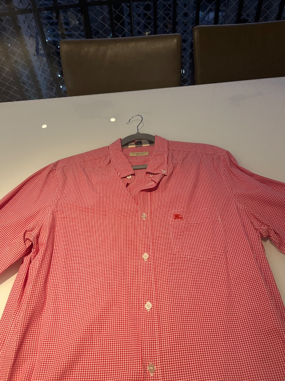 Camisa Social Listrada Burberry