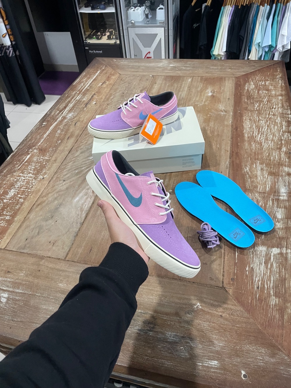 Nike SB Janoski+ Lilac Medium Soft Pink